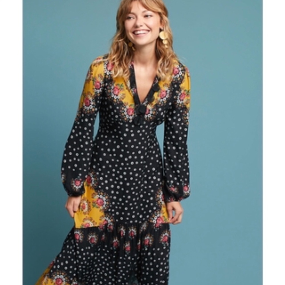 Anthropologie Farm Rio dress
